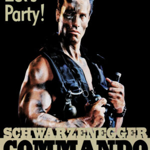 Arnold Schwarzenegger in Commando tshirt